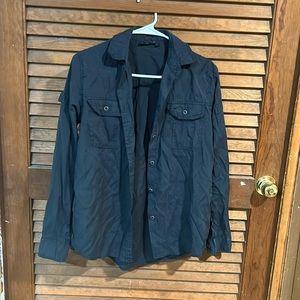 Top shop button down